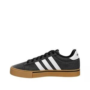 NWT  adidas Men's Daily 4.0 Sneaker, Black/White/Gum, 6.5